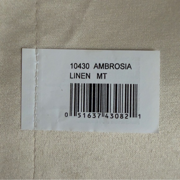 Bed Bath & Beyond Placemats Set Of 12 Ambrosia Textured In Linen And Ivory - Picture 4 of 12